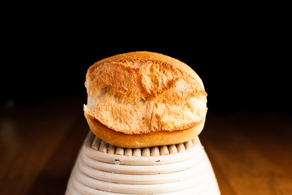 Urweck auf Brotkorb